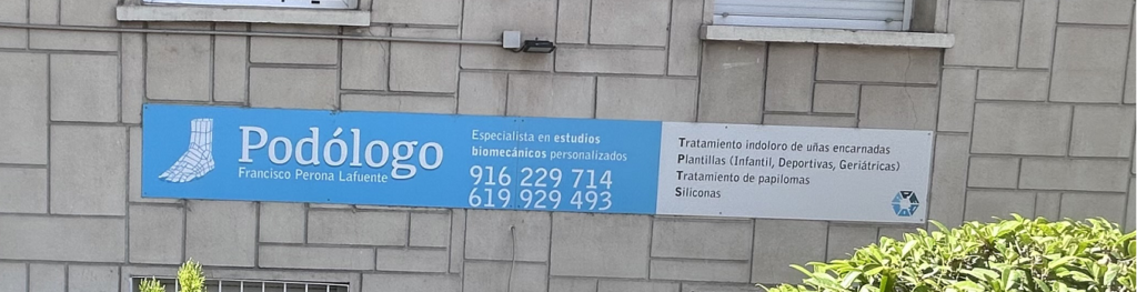 Podólogo Francisco Perona Lafuente